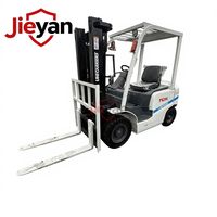 Chariot élévateur diesel japonais d'occasion TCM 1,5 tonne, petit chariot élévateur à moteur diesel à combustion interne, maintenant disponible – Vente chaude