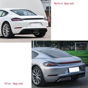 Piezas de automóviles PP plástico parachoques delantero luces traseras montaje alerón trasero 982 actualización 718 <span class=keywords><strong>GTS</strong></span> SD BodyKit para <span class=keywords><strong>Porsche</strong></span> Cayman <span class=keywords><strong>Boxster</strong></span> - Product Image 4