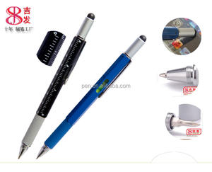 Penna Multifunzione Promozionale in Metallo con Touch Screen, Righello, Livella, Cacciavite e Penna a Sfera, Colore Personalizzabile, Forniture per Disegno Parker - Product Image 5