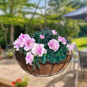 Forros Redondos de Coco para Macetas de 8/10/12/14/16 Pulgadas, Reemplazo de Forro de Cesta de Coco Natural - Product Image 5