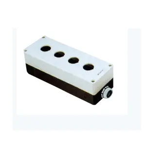 LAY5 Series 4 Holes Panel Mounting Empty Switch Industrial Control Box 4 Position Push Button Box