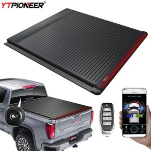 Bâche de Benne Roulante Rétractable T-Slot pour Pick-up <span class=keywords><strong>GMC</strong></span> Sierra 1500 AT4X 2500 HD <span class=keywords><strong>Denali</strong></span>, Années 2019, <span class=keywords><strong>2021</strong></span>, 2025 - Product Image 1