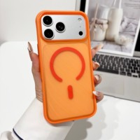 La charge magnétique convient aux coques de téléphone portable iPhone 18 Pro Max, la nouvelle coque transparente tout-en-un anti-chute pour hommes et femmes.