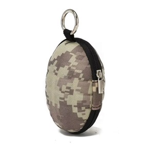 Échantillon Gratuit : Étui à Clés de Voiture Grande Capacité en Forme de Grenade, Porte-Monnaie à Fermeture Éclair avec Crochet Métallique, Pochette à Clés Zippée - Product Image 2