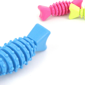 Juguete Masticable y Resistente de Plástico TPR de 12 cm con Forma de Hueso para Mascotas - Product Image 3