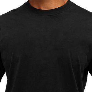 Camiseta de Manga Corta Negra para Mujer, Nueva, Holgada, de Algodón Puro, para Verano - Product Image 3