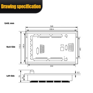 Ddcse 3/4 trục độc lập 5 trục CNC điều khiển ddcs chuyên gia với bàn phím m3k cho Bộ định tuyến CNC - Product Image 6