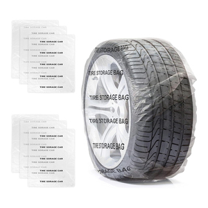 Tùy chỉnh không thấm nước chống bụi lớn dùng một lần PE LDPE nhựa lốp dự phòng túi với logo - Product Image 1