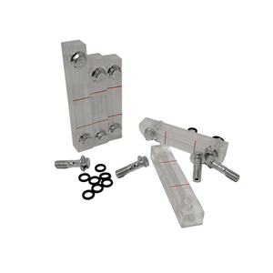 Jauge de niveau d'huile Manny YJ-080 avec fenêtre en verre pour système de lubrification de compresseur - Product Image 4