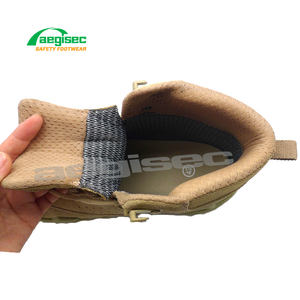 AEGISEC Bottes de sécurité de travail respirantes pour l'extérieur Bottes de sécurité tactiques résistantes à la perforation pour hommes avec thermofusible - Product Image 4