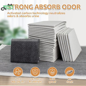 Almofadas de limpeza personalizadas, eco friendly, compostável, para treinamento de cães, polímero japonês, dispos, pet, filhote, rolo de almofada - Product Image 3