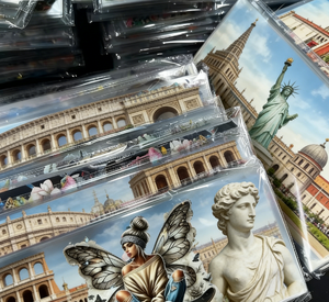 Autocollants de transfert sérigraphiés pour gobelets en plastique de 16 oz, motifs dessin animé, résistants à la chaleur, imperméables, anti-UV et lavables - Product Image 3