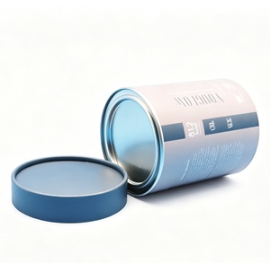 Biodegradable Food Grade Kraft Paper Tube Tea <b>Packaging</b> Cylinder Can for Health Care Supplement and Healthcare Product <b>Packaging</b> - Product Image 4