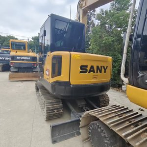 Excavatrice sur chenilles d'occasion Sany SY55U originale, très demandée mondialement, haute qualité, fonctionnement flexible, prête à être expédiée, en stock - Product Image 6