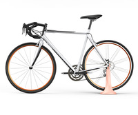 Support de stationnement universel pour vélo, présentoir de vélo de 12 à 29 pouces, base incurvée anti-basculement pour vélos de route, VTT, BMX