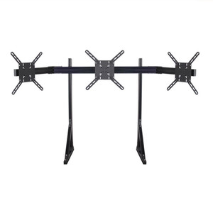 Soporte Universal para Tres Monitores con Base VESA para Simulación de Carreras, Soporte de Aluminio 4080 para 32 Pulgadas, Soporte para Tres Pantallas - Product Image 3