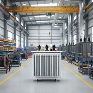 Transformateur de puissance triphasé monté sur socle à bain d'huile, 33kV 200KVA 300KVA 1000KVA 750KVA 2000KVA, directement du fabricant avec 35 ans d'expérience - Product Image 1