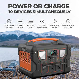 Suzhou Aode Laote OEM&ODM Stockage d'énergie nouvelle génération 300w 700w Charge rapide bidirectionnelle Stockage d'énergie portable - Product Image 3