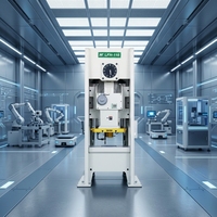 Presse mécanique semi-fermée CNC LFH-110 à haute productivité pour la production de pièces métalliques de précision