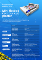 Impresora DTF MYCUT P4030C Tamaño A3, Impresora de Etiquetas TPU, Impresora de Etiquetas UV en Relieve, Plotter de Corte Plano
