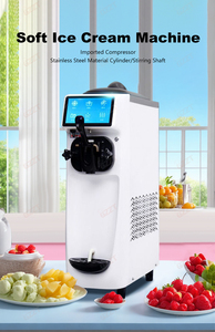 18l/h Mini Size 7Inch Big Touch Screen Table Less Noise Single Flavor Soft <b>Ice</b> <b>Machine</b> for Bar Restaurant Beverage Shops IT-SICM - Product Image 4