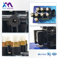 Tech Master Nouveau Bloc de vanne solénoïde de compresseur de suspension pneumatique Audi Q7 4M 4M0616013A Unité de commande de vanne séparée Accessoires automobiles