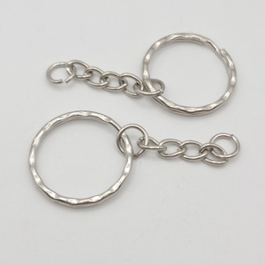 Llavero de Acero Inoxidable de Alta Calidad con Baño de Plata, Llaveros Cortos para DIY - Product Image 3