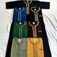 Vêtements pour hommes CCY, Boubou Homme Musulman, vêtements Baifa, broderie marocaine, thobe ethnique, jalabiya pour hommes, qamis, vêtements islamiques pour le Ramadan