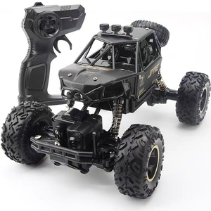 Voiture RC 4x4 1:12 1:16, buggy télécommandé 2.4G, camions tout-terrain, lumières LED pour garçons, chargeur inclus, Wi-Fi 1080p HD, intérieur-extérieur - Product Image 1