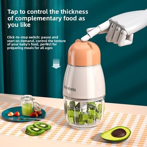 Robot culinaire électrique multifonction <span class=keywords><strong>Dore</strong></span> Bei La pour bébé, 200W, hachoir et mixeur domestique - Product Image 4