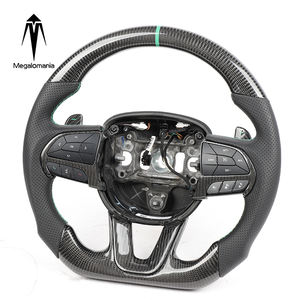 Volante de fibra de carbono de velocidad de carreras LED para Dodge Charger Challenger <span class=keywords><strong>SRT</strong></span> 2015 + - Product Image 2