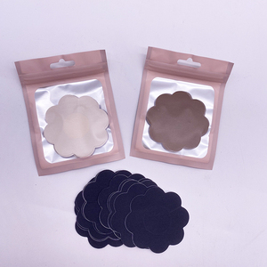 Cache mamelon en tissu Satin jetable, autocollants pour femmes, 2 pièces, couverture Invisible - Product Image 3