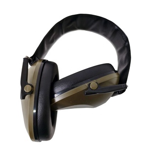 Protège-oreilles pliables et portables à réduction de bruit, réglables, robustes en ABS, pour usage industriel extérieur, tir et accessoires de chasse - Product Image 6