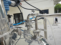 Machine industrielle certifiée par CE & ASME de réservoir de concentration sous vide de BLS capacité de 50L à 2000L pour le lait de jus de sirop de nourriture