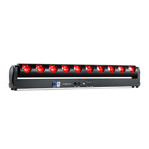 Barre de lumière à tête mobile à effet RGBW, barre <span class=keywords><strong>LED</strong></span> pour lavage mural, faisceau de lumière à tête mobile, barre <span class=keywords><strong>LED</strong></span> à tête mobile 10x40w pour discothèque, DJ, boîte de nuit - Product Image 3