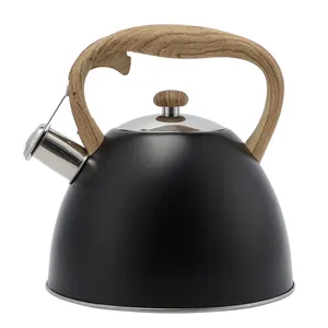 3L Tea Pot Stovetop Water Kettle 2.7QT Food Grade Stainless Steel Whistling Kettle