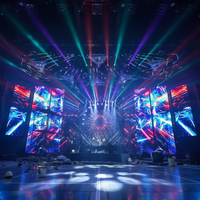 Écran LED Yake 7680Hz pour studio intérieur/extérieur, diffusion, P2.6 P2.9 P3.91, mur vidéo LED pour église, location de mur vidéo LED