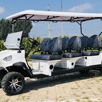 Housse de protection imperméable pour chariot de golf électrique 6 places pour communauté fermée - Commande en gros