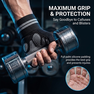 Guantes de Gimnasio Transpirables COFIT al por Mayor, Guantes Ligeros para Fitness, Levantamiento de Pesas, Ciclismo, Ejercicio y Remo - Product Image 5