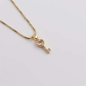 MIENTER Glass Infinity Link Crown Gargantilla Moon Snake Chain Birthstone Charm Popular Gold Name Anime Collar Joyería - Product Image 5