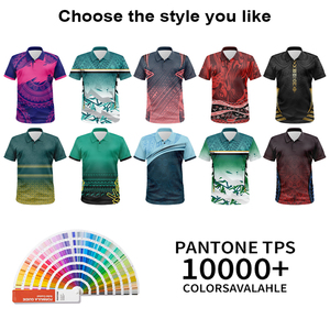 3Day Custom Fiji <span class=keywords><strong>Bula</strong></span> Oceanic Tribal Patterns Resort Wear Polo Shirt Corporate Island Themed Team Uniform - Product Image 2