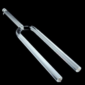 Diapason in Cristallo di Quarzo 432Hz di Alta Qualità con Finitura Bianco Latte Opaco, Purezza SiO2>99.9% per Terapia del Suono, Prodotto Premium - Product Image 2