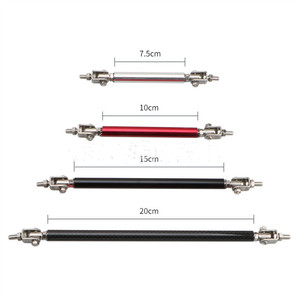75mm 100mm 150mm 200mm Car Front Shovel Pull Rod Front Bumper <strong>Lip</strong> Splitter Brace Rod Stainless Steel Support <strong>Bar</strong> 2pcs/set - Product Image 2