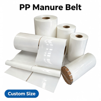 Bande de retrait de fumier en PP écologique, couleur personnalisée, imperméable, pour élevages de porcs, canards et poulets