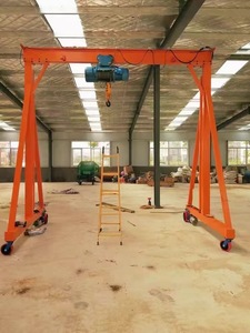 Chứng nhận CE nâng di động nhỏ giàn cần cẩu với Palăng điện - Product Image 4