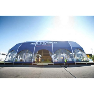 KENTEN Tente en PVC de haute qualité, antirouille, personnalisée, de 3 à 80m, chapiteaux Igloo transparents, tente polygonale pour concerts - Product Image 1