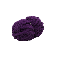 Crochet Yarn Value Set Includes Chunky Chenille and Solid Color Skeins