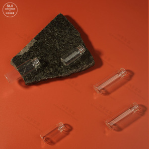 Thanh lịch xách tay rõ ràng Nước hoa thủy tinh phun với bơm phun 2ml 3ml 5ml 10ml Tùy chọn ống nghiệm với phun cap - Product Image 5