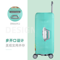 Housse de bagage en polyester élastique épaissie, résistante à l'usure et aux coupures, personnalisable et imprimée, pour la vente en gros