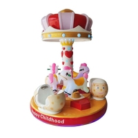 Carrousel parc d'attractions pour enfants, pièces, gourde de cheval, à vendre